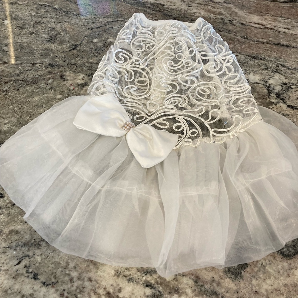 Elegant White Lace Skirt